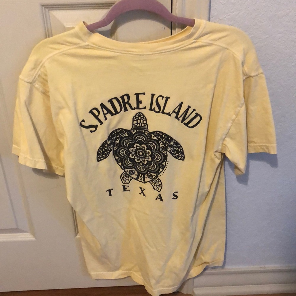 yellow shirt